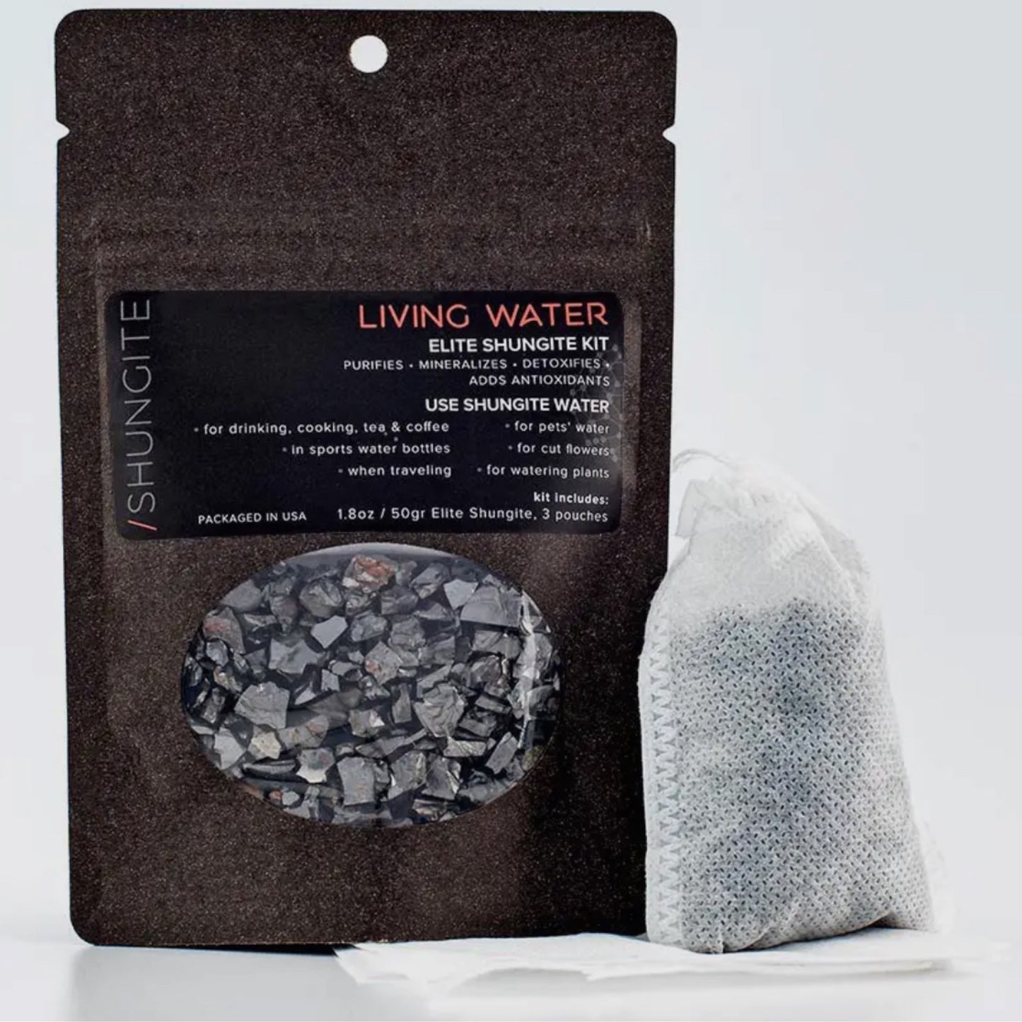 Schungit Elite Living Water Kit