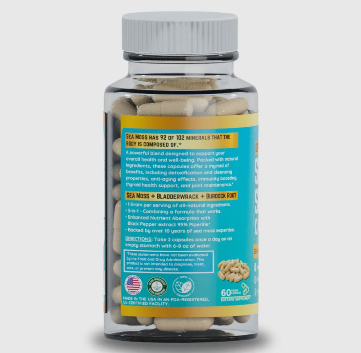 Super Sea Moss Capsules