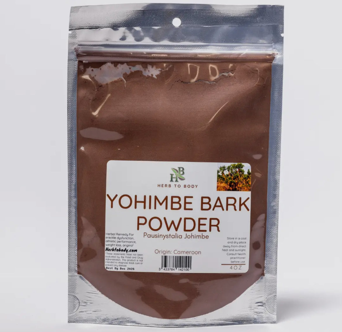 Yohimbe Bark Powder